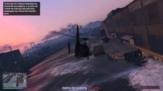 GTA V Heist  The Humane Labs Raid  Setup Mission 4 Valkyrie Walkthrough [upl. by Oeramed]