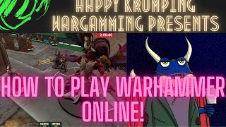 TTS tutorial Play Warhammer 40k Online [upl. by Noraed]