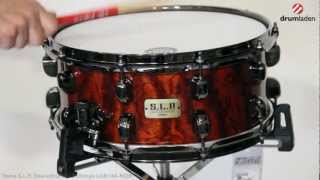 Tama SLP Snaredrum GBubinga LGB146NQB [upl. by Aivekal]