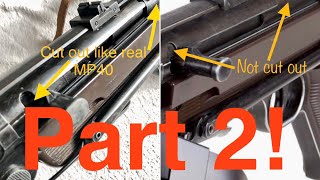 Umarex mp40 German Co2 bb Airgun Part 2 Internals [upl. by Ettenoitna939]