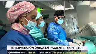 La UICAR destaca una innovadora intervención de cardiología intervencionista Informativos Antena 3 [upl. by Bolling]