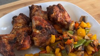 Chicken Wings mit Gemüse aus der Ninja Foodi Max ❤️ [upl. by Jd]