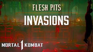 Mortal Kombat 1  Flesh Pits Full Walkthrough Invasions Season 7 [upl. by Mandych]