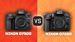 Nikon D7500 vs Nikon D7200 Which Camera Is Better With Ratings amp Sample Footage [upl. by Godliman]