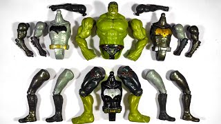 AVENNGERS TOYS ASSEMBLE MARVELS HULK SMASH VS TEAM BATMAN ACTION FIGURES SUPERHERO [upl. by Eniluj]