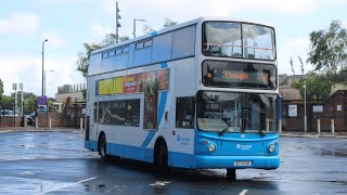 A ride on Ulsterbus ALX400 2320 on route 96 [upl. by Nace]