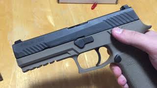 Beretta APX vs Sig P320 vs Glock 19X [upl. by Aoht]