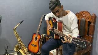 Saagar jaisi aankhon wali  guitar intro cover  guitar bollywood rishikapoor oldisgold [upl. by Haile]