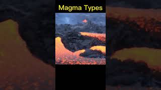 Magma Types Basaltic Andesitic amp Rhyolitic [upl. by Leinahtam495]