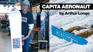 2024 CAPiTA Aeronaut by Arthur Longo Snowboard  Corbetts Ski amp Snowboard [upl. by Acirem]