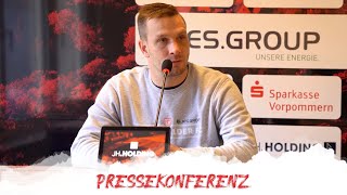 PRESSEKONFERENZ NACH DEM SPIEL  Greifswalder FC vs Chemnitzer FC [upl. by Ellenaj]