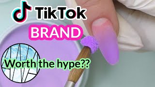 Trying TikTok Acrylic from Anacrylics [upl. by Bertrand]