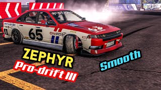 Zephyr Prodrift III custom setup smooth drift  Carx drift racing 2 [upl. by Antsirhc]