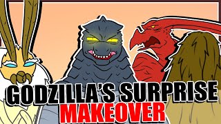 Godzillas Surprise Makeover Godzilla Comic Dub [upl. by Jessee]