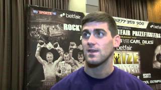 ROCKY FIELDING INTERVIEW FOR iFILM LONDON  FIELDING v DILKS PRESS CONFERENCE [upl. by Yrtsed]