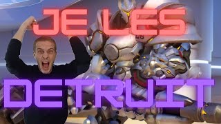 Je les détruit avec Reinhardt c9 amp Spawn Camp  Overwatch  Reinhardt Gameplay [upl. by Eeliab]