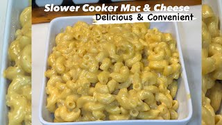 Easy Macaroni amp Cheese  Slow Cooker Version [upl. by Araht]