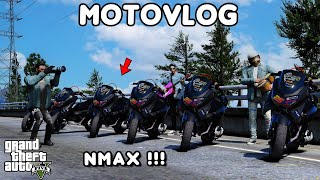 MOTOVLOG DI GTA 5  GTA 5 ROLEPLAY [upl. by Niad]