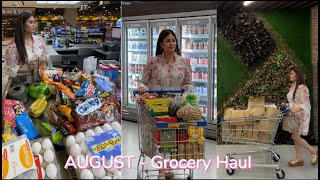 AUGUST  GROCERY HAUL  Modern Nanay [upl. by Iznik]