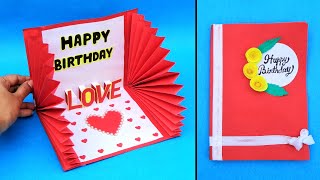 Beautiful Birthday Card Idea Handmade Greetings Card for Loved Ones DIY Birthday Pop Up Card [upl. by Ede369]