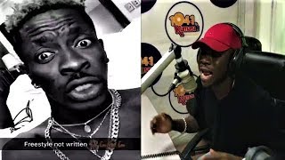 SHATTA WALE VS STONEBWOY FREESTYLE BATTLE WHO WON [upl. by Etnauq]