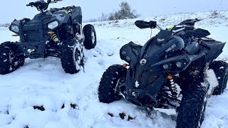 CanAm Renegade 1000 amp Polaris Scrambler 1000 [upl. by Geraud]