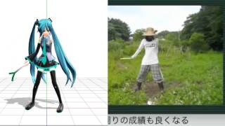 Ievan Polkka Miku Leek Dance [upl. by Nananne]