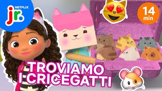 CHE BELLI I CRICEGATTI DI BABY SCATOLA 🐹❤️ La casa delle bambole di Gabby  Netflix Jr Italia [upl. by Jennica]