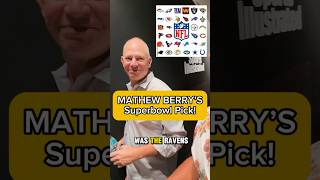 Shocking SuperBowl Prediction Mathew Berry [upl. by Atiuqer]