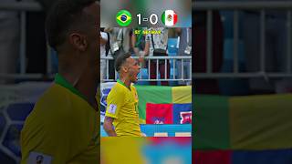 🇧🇷Brazil vs 🇲🇽Mexico world cup 2018 [upl. by Ybrik]