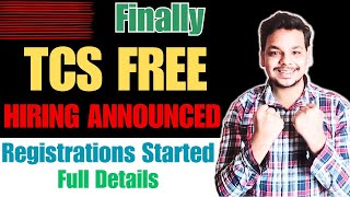 Finally TCS Free Mass Hiring  TCS Smart  Amazon Mass Hiring  OFF Campus Drive  Fresher Jobs [upl. by Anitsugua]