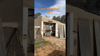 My new Workshop from scratch Ep1 demolition starts shorts [upl. by Notgnimer]