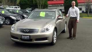 2009 Infiniti G37X AWD sedan review legendary quality amazing performance [upl. by Lisandra]