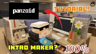 How to make Intro In Panzoid Tutorial Tagalog [upl. by Assirod]