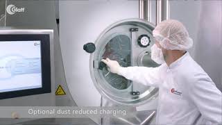 Glatt GCSmart  The Fastest Tablet Coating Technology in the World [upl. by Idette]