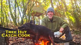 Wild Game Catch amp Cook Tree Hut Camp [upl. by Adli980]