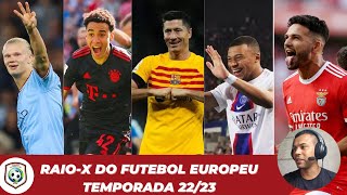 FUTEBOL EUROPEU 2223 Todos os Campeões Classificados e rebaixados das principais LIGAS europeias [upl. by Jillane]