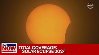 Watch the April 8 2024 solar eclipse coverage from around the country  LiveNOW from FOX [upl. by Columba]