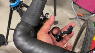 REVIEW Fox AX Seatpost Drop Bar Lever compared to stock lever [upl. by Rist247]