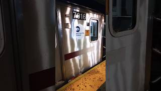 NYCS R142 on the 5 arriving  180th mta nycsubway youtubeshorts thebronx railfanning dark [upl. by Cirtemed807]