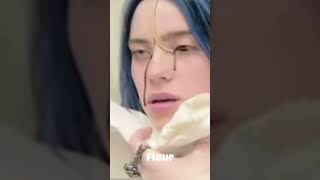 billieeilish hitmehardandsoft billie eilish icon edit biliesayingnotogreenscreen music [upl. by Anyzratak]