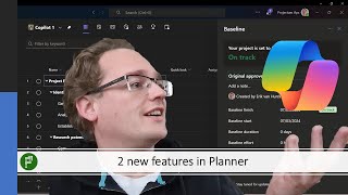 Baseline and Microsoft Copilot in Planner [upl. by Eenaj591]