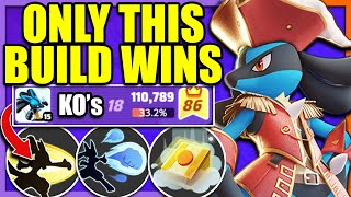 Only Play this LUCARIO BUILD if you want to WIN in RANKED  Pokemon Unite [upl. by Kafka]