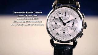 Chronoswiss Klassik Chronograph CH7403 [upl. by Philine]