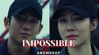 Kang ChungYa amp Lim SooHo  IMPOSSIBLE  Snowdrop FMV [upl. by Westmoreland360]