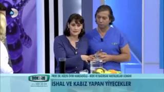 İshal ve kabız yapan yiyecekler [upl. by Aretak217]