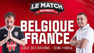 🔴 Belgique  France  Ligue des Nations  Le Match en direct Football [upl. by Anaeel]