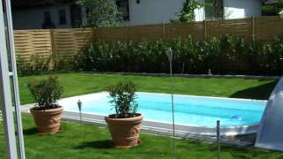 GFK Schwimmbecken Fertig Pool Projekte v PoolProfieu [upl. by Canale]