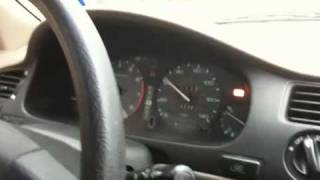 1997 Honda Accord  Bouncing Speedometer [upl. by Derayne]