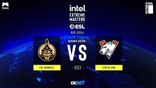 MONGOLZ vs VIRTUSPRO  IEM Rio 2024  Group stage decider  MN cast [upl. by Kucik745]